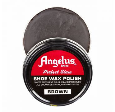Wosk do butów Angelus brązowy
