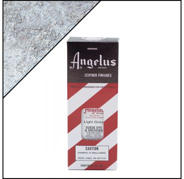 Farba do zamszu Angelus jasnoszara 88 ml