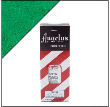 Farba do zamszu Angelus zielona 88 ml