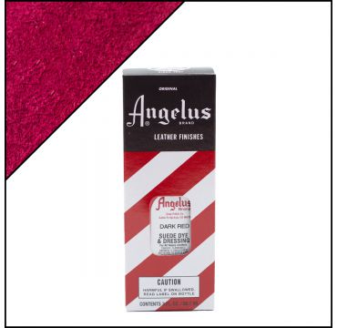 Farba do zamszu Angelus ciemnoczerwona 88 ml