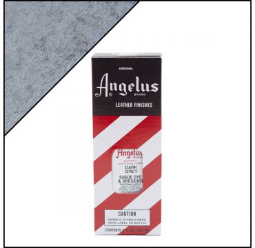 Farba do zamszu Angelus ciemnoszara 88 ml