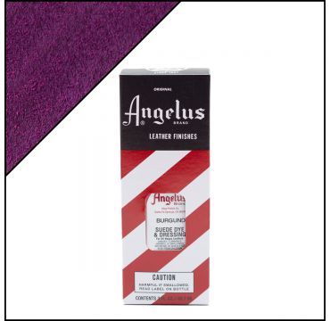 Farba do zamszu Angelus bordowa 88 ml