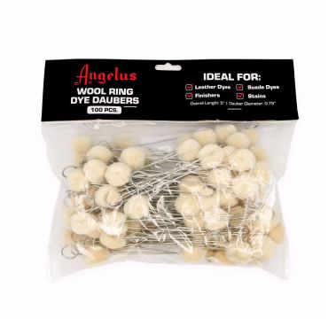 Angelus Wool Ring Dye Dauber - 100x