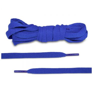 Laces royal blue 1 flat 